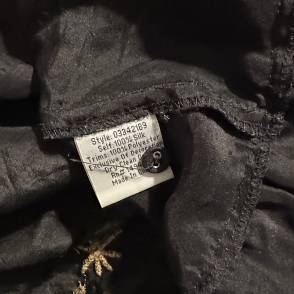 100% SILK Johnny Was  mini dress   Dry Clean Only NWT - Picture 10 of 10